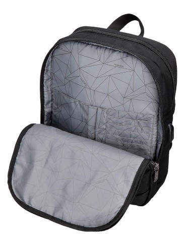5342221 MOCHILA PORTAORD.36CM. MOVOM BUSTER NEGRO
