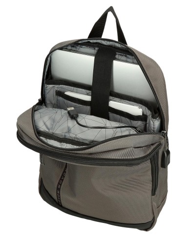 5342222 MOCHILA PORTAORD.36CM. MOVOM BUSTER GRIS