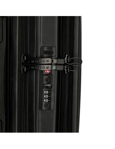 5351221 TROLLEY ABS C/BOLS. 55CM.4R.MOVOM DAYTON NEGRO