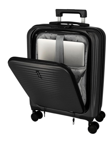 5351221 TROLLEY ABS C/BOLS. 55CM.4R.MOVOM DAYTON NEGRO