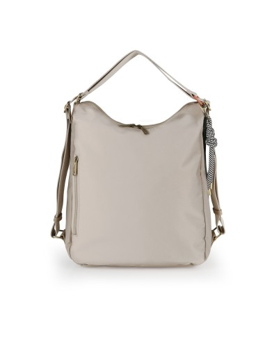 Bolso Mochila Paseo Mujer Gabol Nayade Beige Mochilas Muj...