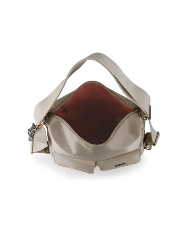 Bolso Mochila Paseo Mujer Gabol Nayade Beige Mochilas Muj...