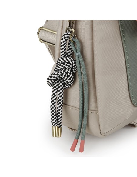 Bolso Mochila Paseo Mujer Gabol Nayade Beige Mochilas Muj...