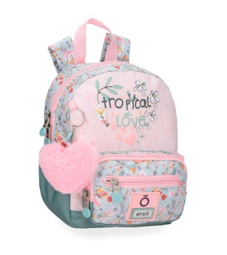 9642021 MOCHILA 24CM. ENSO TROPICAL LOVE