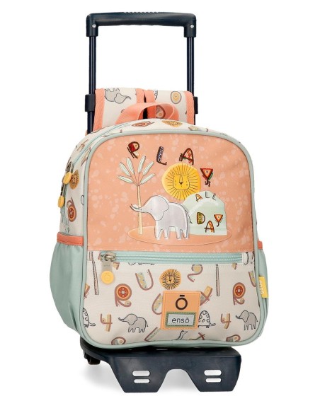 96721T1 MOCHILA ADAP. C/CARRO 25 CM. ENSO PLAY ALL DAY 96721T1 MOCHILA ADAP. C/CARRO 25 CM. ENSO PLAY ALL DAY