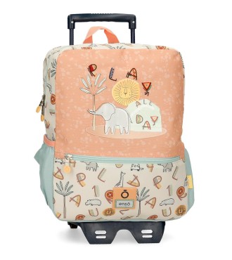 96723T1 MOCHILA ADAP. C/CARRO 32CM.ENSO PLAY ALL DAY