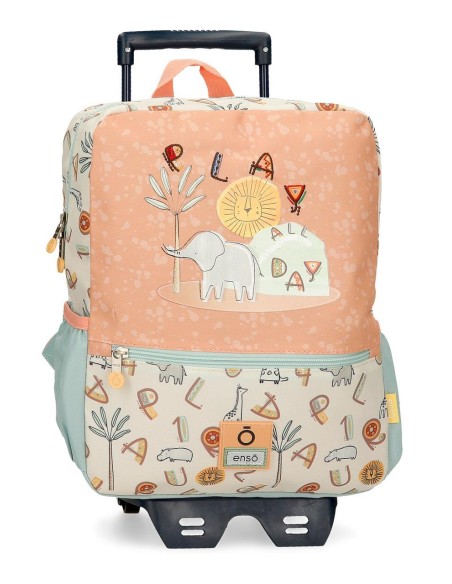 96723T1 MOCHILA ADAP. C/CARRO 32CM.ENSO PLAY ALL DAY 96723T1 MOCHILA ADAP. C/CARRO 32CM.ENSO PLAY ALL DAY