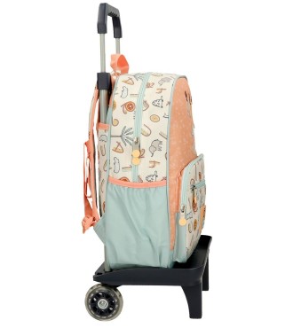 96724T1 MOCHILA ADAP. C/CARRO 38CM.ENSO PLAY ALL DAY 2