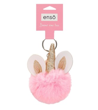 9740221 LLAVERO POMPÓN UNICORNIO