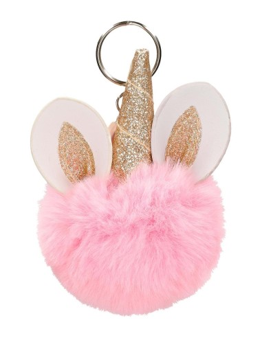 9740221 LLAVERO POMPÓN UNICORNIO