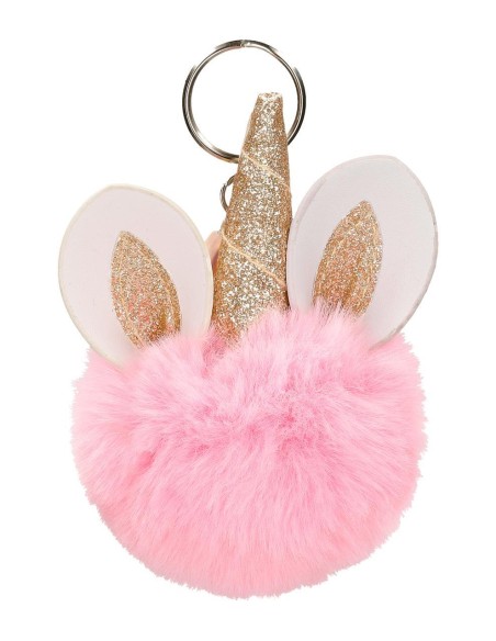 9740221 LLAVERO POMPÓN UNICORNIO