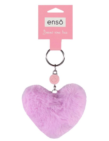 9740223 LLAVERO POMPÓN CORAZON LILA 9740223 LLAVERO POMPÓN CORAZON LILA
