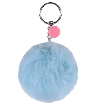 9740225 LLAVERO POMPÓN AZUL 2