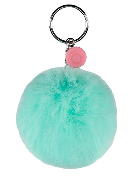 9740227 LLAVERO POMPÓN TURQUESA 9740227 LLAVERO POMPÓN TURQUESA