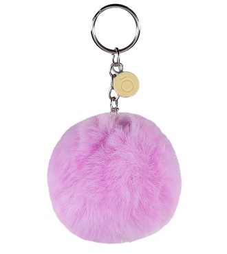 9740228 LLAVERO POMPÓN LILA 2