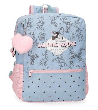 29523D1 MOCHILA ADAP. 33CM MINNIE MOUSE AMERICAN DARLING