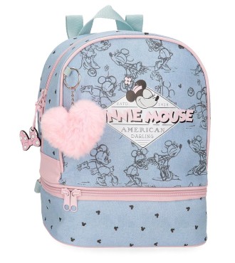 2952721 MOCHILA PORTAMERIENDAS 28CM. MINNIE MOUSE AMERICAN