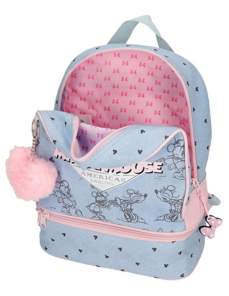 2952721 MOCHILA PORTAMERIENDAS 28CM. MINNIE MOUSE AMERICAN 2952721 MOCHILA PORTAMERIENDAS 28CM. MINNIE MOUSE AMERICAN