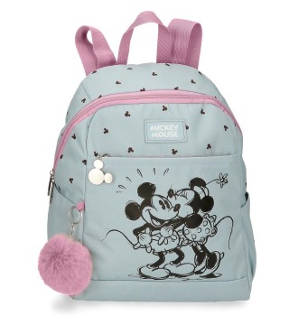 3792121 MOCHILA 35CM. MICKEY Y MINNIE KISSES