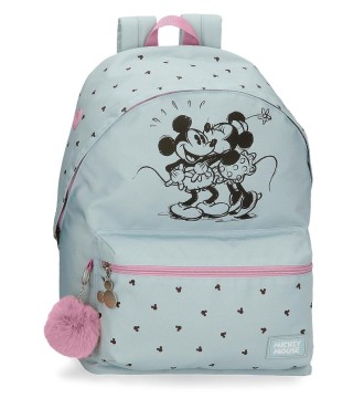 37923D1 MOCHILA ADAP. 44CM. MICKEY Y MINNIE KISSES