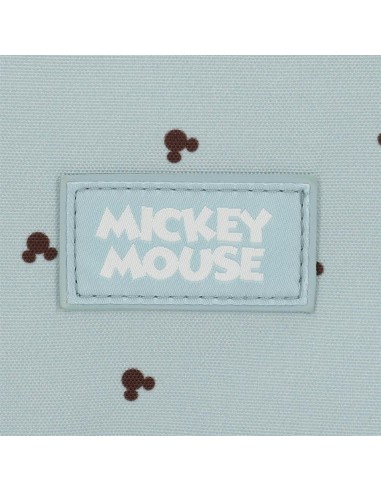 37923T1 MOCHILA ADAP. 44CM. C/CARRO MICKEY Y MINNIE KISSES