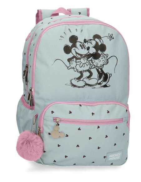 37927D1 MOCHILA ADAP. 44CM.2C. MICKEY Y MINNIE KISSES 37927D1 MOCHILA ADAP. 44CM.2C. MICKEY Y MINNIE KISSES