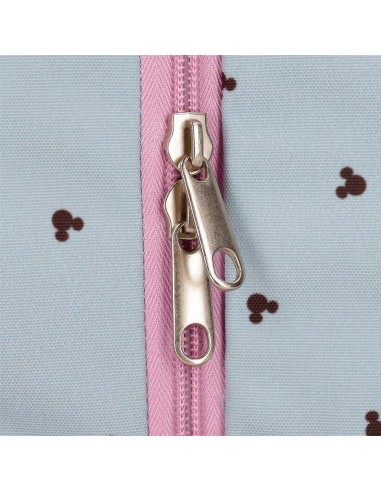 37927D1 MOCHILA ADAP. 44CM.2C. MICKEY Y MINNIE KISSES