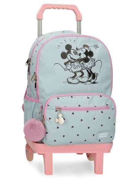 37927T1 MOCHILA ADAP.44CM.C/CARRO MICKEY Y MINNIE KISSES 37927T1 MOCHILA ADAP.44CM.C/CARRO MICKEY Y MINNIE KISSES