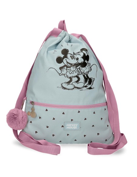 3793821 GYM SAC C/CREMALLERA MICKEY Y MINNIE KISSES 3793821 GYM SAC C/CREMALLERA MICKEY Y MINNIE KISSES
