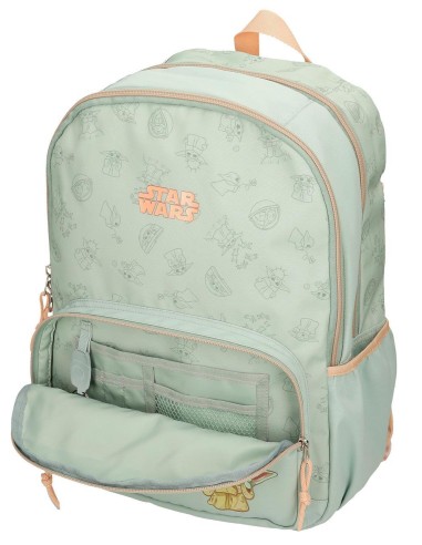 38127T1 MOCHILA ADAP.44CM.C/CARRO GROGU