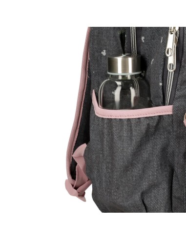 3822221 MOCHILA ADAP. 28CM. MICKEY STUDS