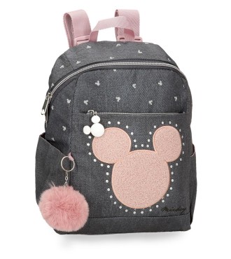 3822121 MOCHILA 35CM. MICKEY STUDS