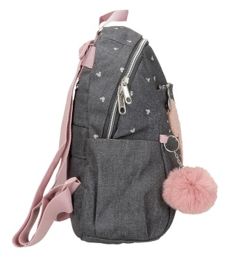 3822121 MOCHILA 35CM. MICKEY STUDS 2