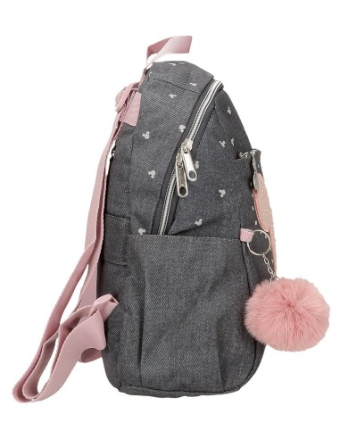 3822121 MOCHILA 35CM. MICKEY STUDS