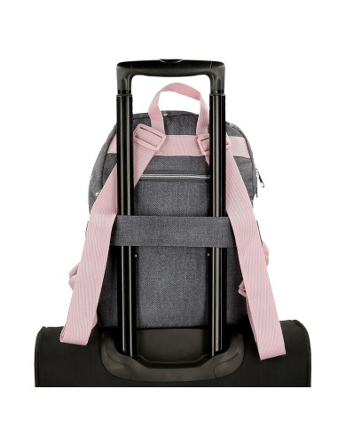 3822121 MOCHILA 35CM. MICKEY STUDS