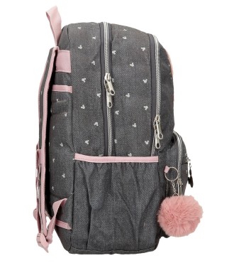 3822721 MOCHILA 44CM.2C.MICKEY STUDS 2