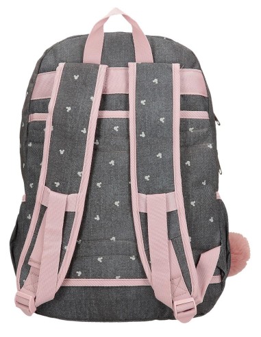3822721 MOCHILA 44CM.2C.MICKEY STUDS