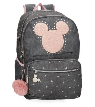 38227D1 MOCHILA ADAP. 44CM.2C. MICKEY STUDS