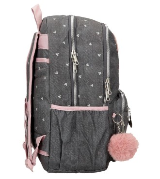 38227D1 MOCHILA ADAP. 44CM.2C. MICKEY STUDS 2