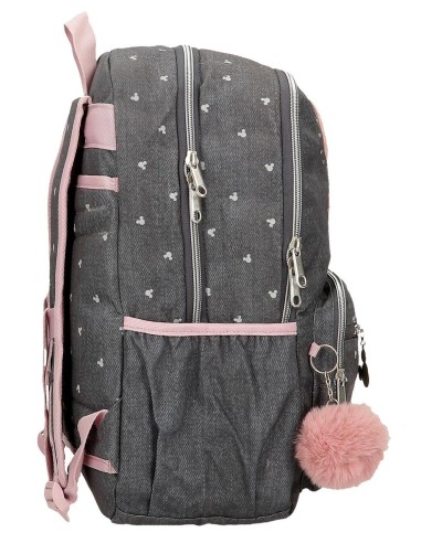 38227D1 MOCHILA ADAP. 44CM.2C. MICKEY STUDS