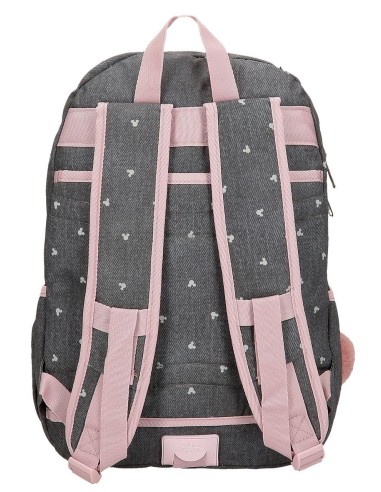 38227D1 MOCHILA ADAP. 44CM.2C. MICKEY STUDS