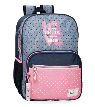 6822221 MOCHILA 40CM. 2C. PJL NONI DENIM