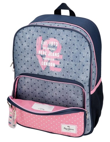 6822221 MOCHILA 40CM. 2C. PJL NONI DENIM