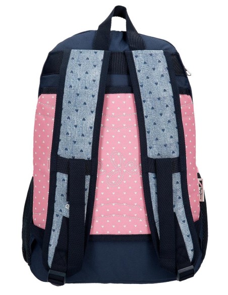 6822521 MOCHILA 44CM. 2C.PJL NONI DENIM 6822521 MOCHILA 44CM. 2C.PJL NONI DENIM