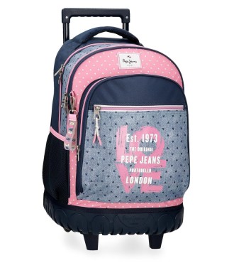6822921 MOCHILA COMPACT 2R PJL NONI DENIM