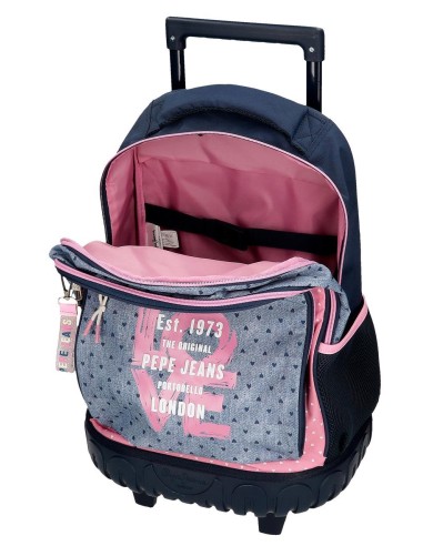 6822921 MOCHILA COMPACT 2R PJL NONI DENIM