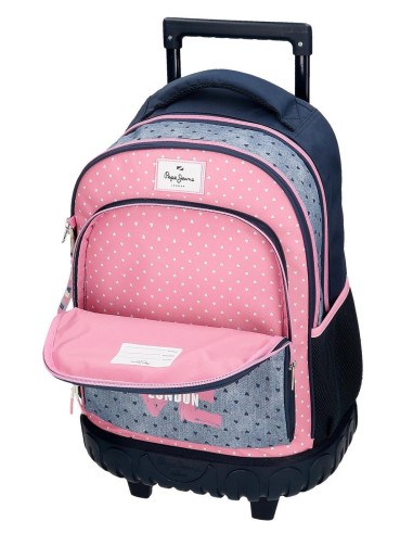 6822921 MOCHILA COMPACT 2R PJL NONI DENIM