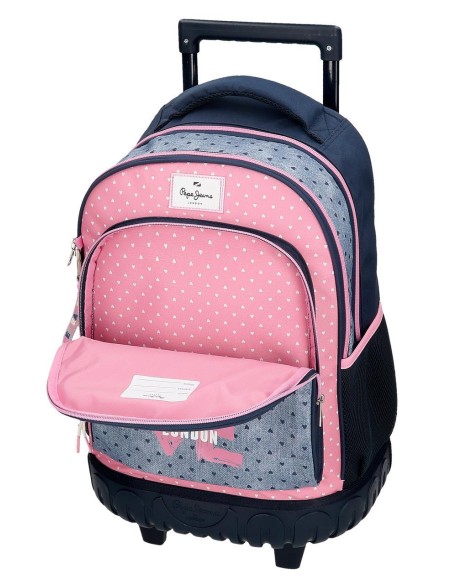 6822921 MOCHILA COMPACT 2R PJL NONI DENIM