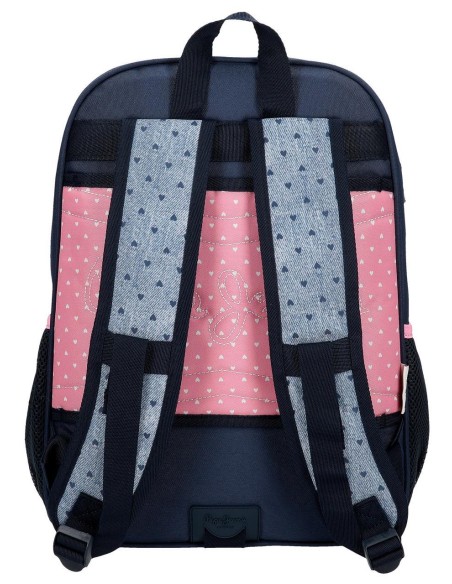 68222D1 MOCHILA ADAP.40CM. 2C. PJL NONI DENIM