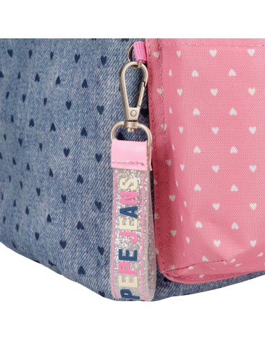 68223T1 MOCHILA ADAP.42CM.C/CARRO PJL NONI DENIM